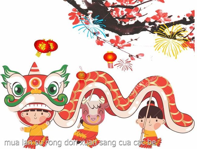 mua lan su rong don xuan sang cua cac be